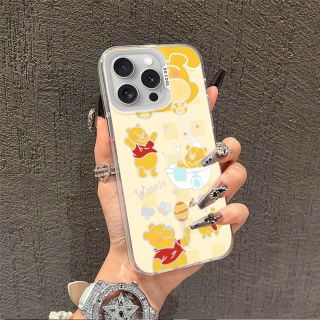 Ốp lưng IMD bảo vệ Camera hình Gấu Pooh IT167