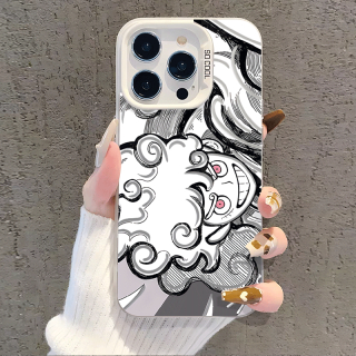 Ốp lưng Luffy Gear 5 mẫu mặt trời có hiệu ứng IMD IT700