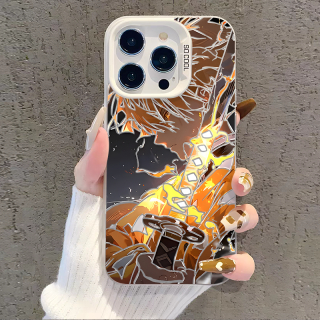 Ốp lưng Agatsuma Zenitsu Demon Slayer Thanh gươm diệt quỷ có hiệu ứng IMD IT560