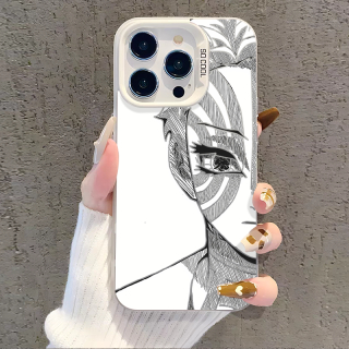 Ốp lưng Akaza Demon Slayer Thanh gươm diệt quỷ có hiệu ứng IMD IT591