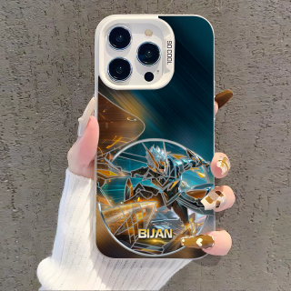 Ốp lưng Bijan Hoàng Kim Cơ Giáp game Liên Quân có hiệu ứng IMD IT538