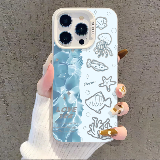 Ốp lưng mẫu Tình Yêu Biển kèm hiệu ứng có hiệu ứng IMD IT451